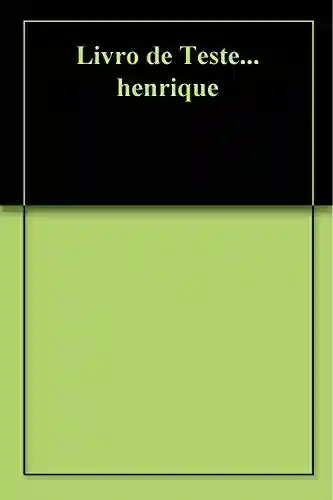 Livro PDF Livro de Teste… henrique