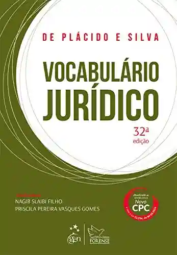 Capa do livro: Vocabulário Jurídico - Ler Online pdf