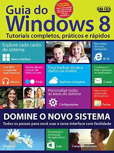 Livro PDF Guia do Windows 8 – Coleção Guia Gácil Informática Ed.40