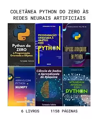 Livro PDF: 6 em 1 - Coleção Python do ZERO às Redes Neurais Artificiais