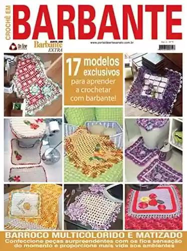 Livro PDF: Arte em Barbante Extra Edição 09: 17 Moldes para aprender a crochetar com barbante!