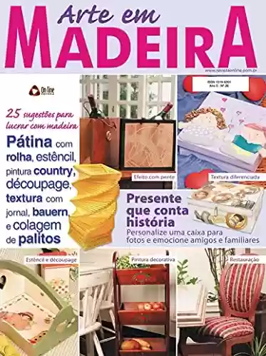 Livro PDF Arte em Madeira: Edição 26
