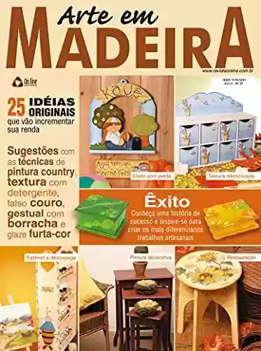Livro PDF Arte em Madeira: Edição 27