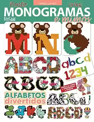 Livro PDF: Artesanato Simples - 15/11/2021 - Ponto Cruz, Monogramas e Mimos (EdiCase Publicações)