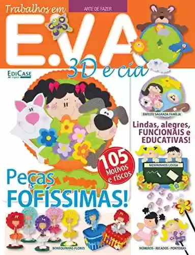 Livro PDF Artesanato Simples - 29/11/2021 - E.V.A. 3D e Cia (EdiCase Publicações)