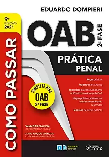 Livro PDF: Como passar OAB 2ª fase: Prática penal