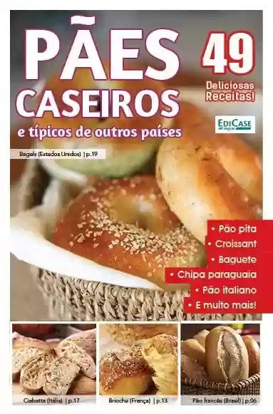 Capa do livro: Culinária Pelo Mundo Ed. 07 - Paes Caseiros - Ler Online pdf