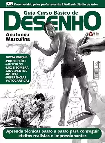 Capa do livro: Guia Curso Básico de Desenho - Anatomia Masculina 01 - Ler Online pdf