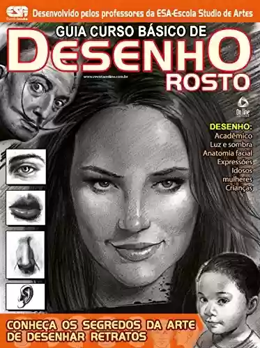 Capa do livro: Guia Curso Básico de Desenho - Rostos - Ler Online pdf