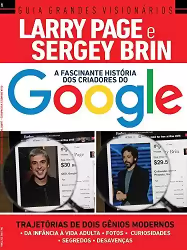 Capa do livro: Guia Grandes Visionários - Larry Page e Sergey Brin, os criadores do Google - Ler Online pdf