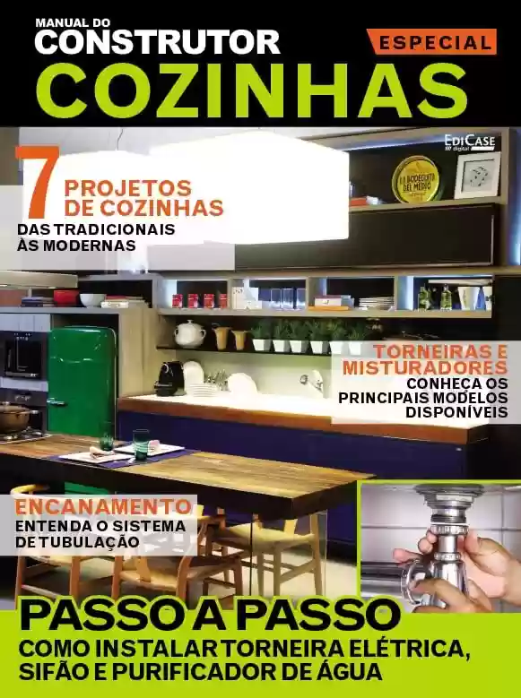 Livro PDF Manual do Construtor- 01/12/2020 - Cozinhas (EdiCase Publicações Livro 26)