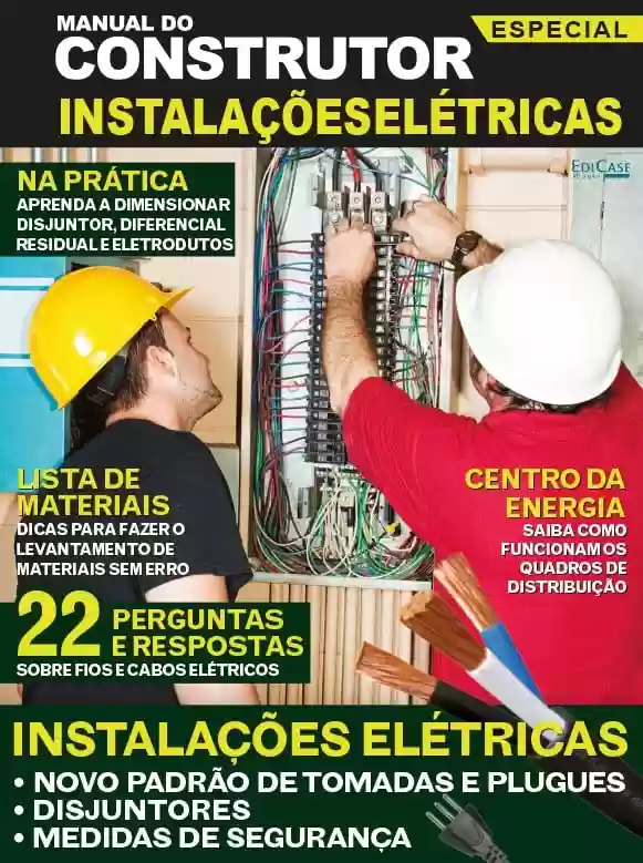 Livro PDF Manual do Construtor - 20/05/2021 - Instalações elétricas (EdiCase Publicações)