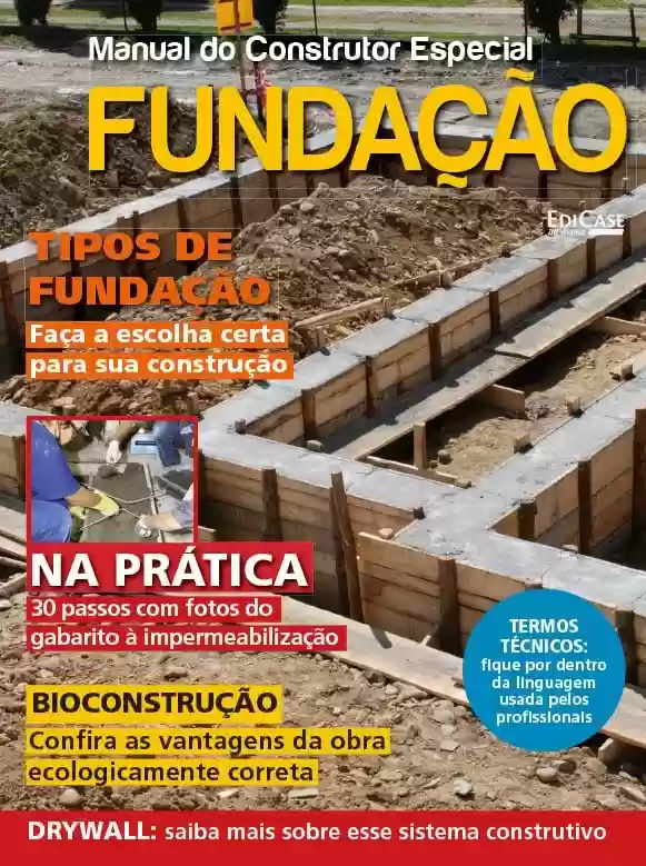 Livro PDF Manual do Construtor - 20/07/2021 - Fundação (EdiCase Publicações)