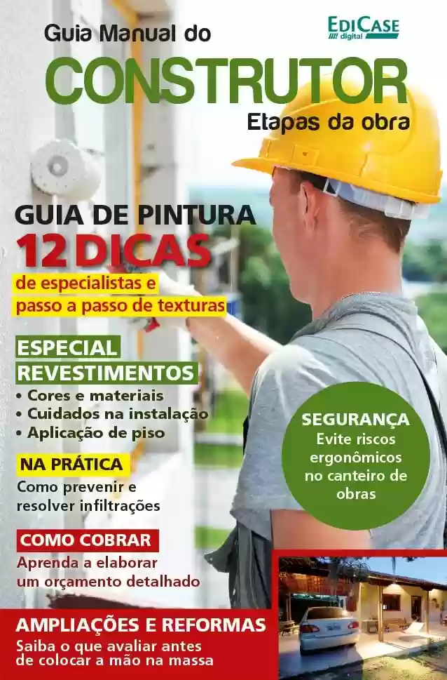 Livro PDF Manual do Construtor - Guia de pintura - 20/09/2021 (EdiCase Publicações)