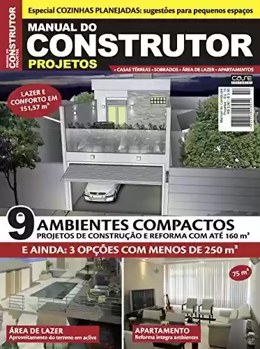 Livro PDF: Manual do Construtor Projetos Ed. 14 - 9 Projetos Com Até 160 m²