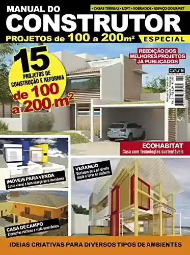 Livro PDF: Manual do Construtor Projetos Especial Ed. 2 - 15 Projetos de 100 a 200 m²