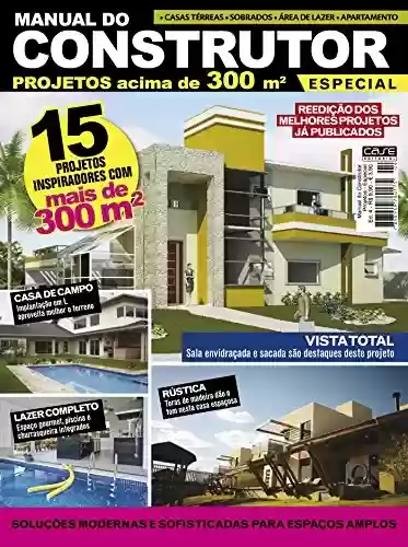 Livro PDF: Manual do Construtor Projetos Especial Ed. 4 - 15 Projetos Com Mais de 300 m²