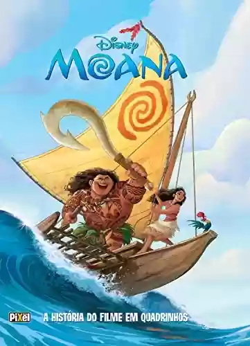 Capa do livro: Moana - HQ: A história do filme em quadrinhos (HQs Disney Livro 8) - Ler Online pdf