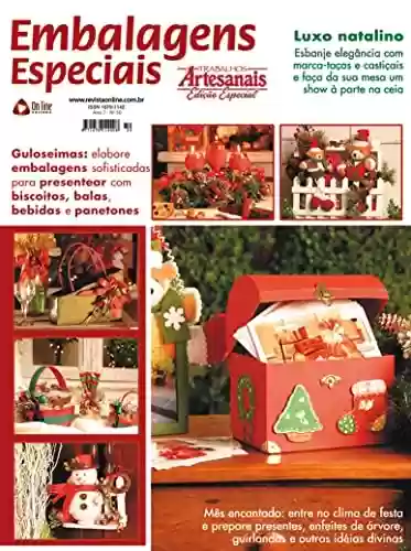 Livro PDF: Trabalhos Artesanais Especial Edição 50: Embalagens Especiais de Natal!