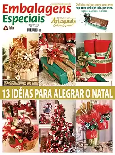 Livro PDF: Trabalhos Artesanais Especial Edição 55: 13 Ideias para alegrar o NATAL!