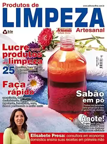 Livro PDF: Trabalhos Artesanais Extra Edição 04: Lucre com produtos de limpeza.