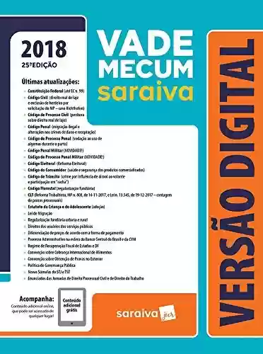 Capa do livro: Vade Mecum Saraiva 2018 - Tradicional - Ler Online pdf