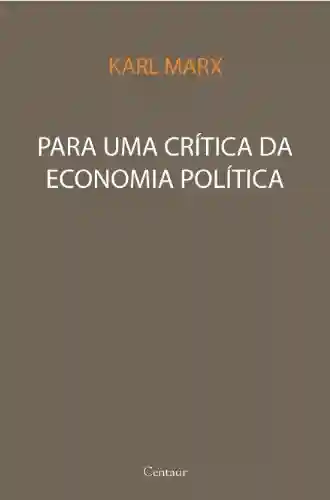 Livro PDF Para uma Crítica da Economia Política