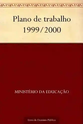 Livro PDF: Plano de trabalho 1999-2000