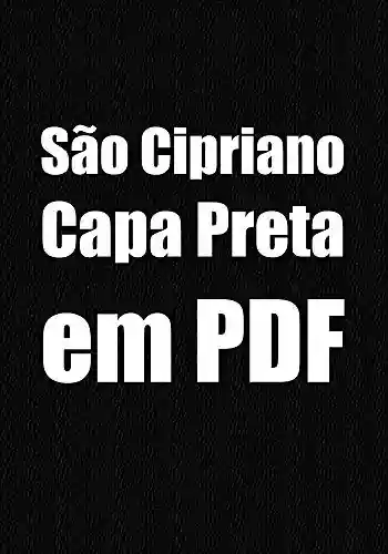 Livro PDF São Cipriano Capa Preta em PDF